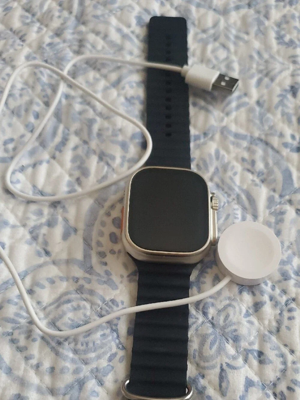 Apple Watch Ultra 2 Version 9.0 Titanium Ceramic Case Saphire Crystal Dive 40M